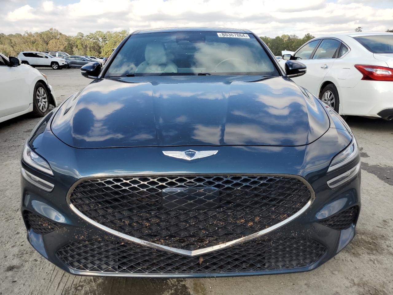 2022 GENESIS G70 BASE VIN:KMTG54TE9NU084593