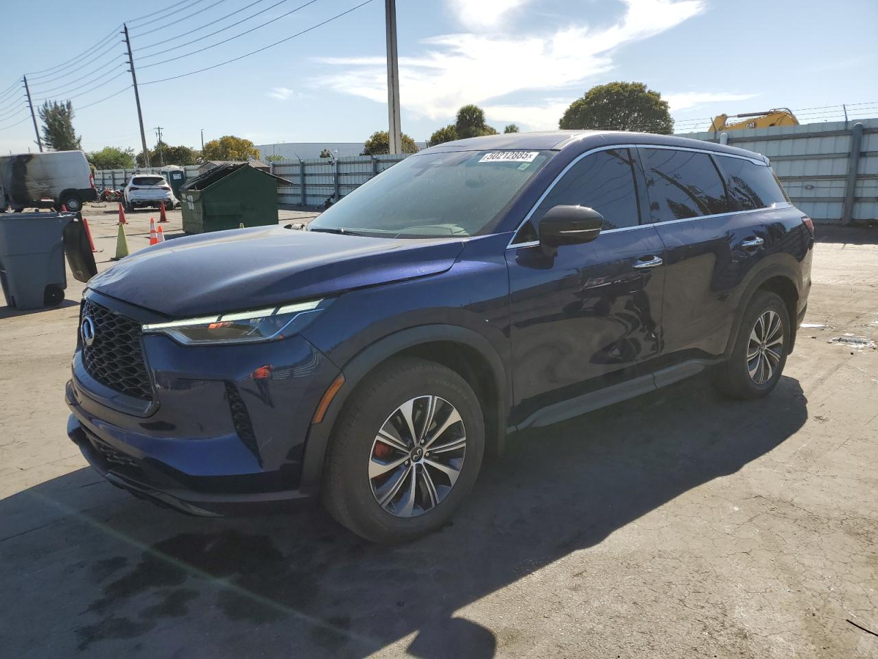 2022 INFINITI QX60 PURE VIN:5N1DL1ER5NC333799