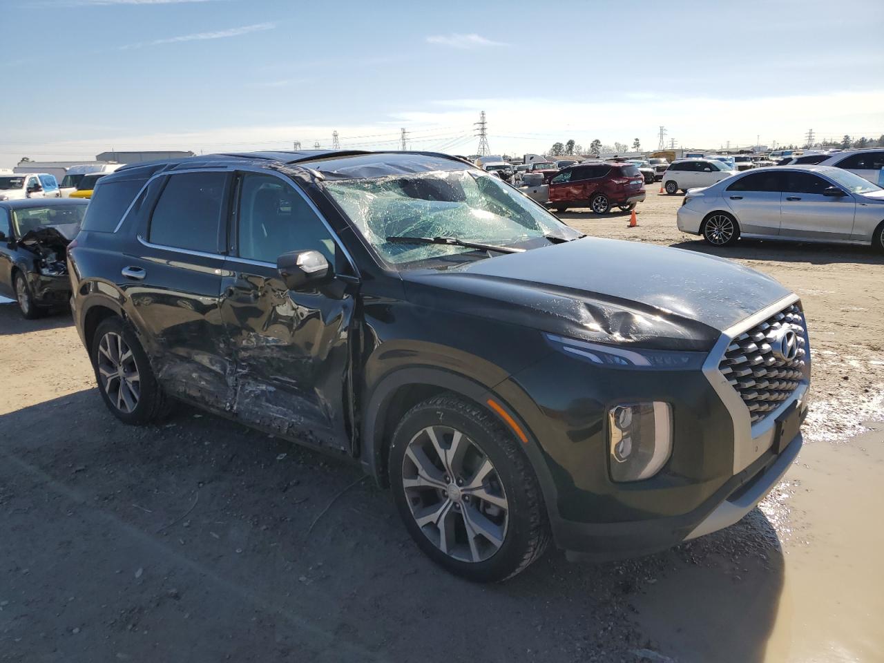 2022 HYUNDAI PALISADE SEL VIN:KM8R44HE3NU442012