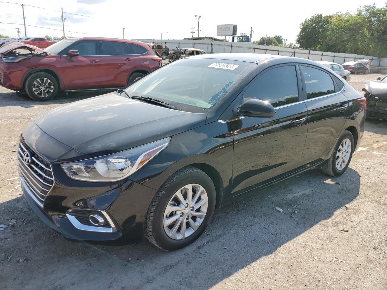 2022 HYUNDAI ACCENT SE VIN:3KPC24A65NE179880