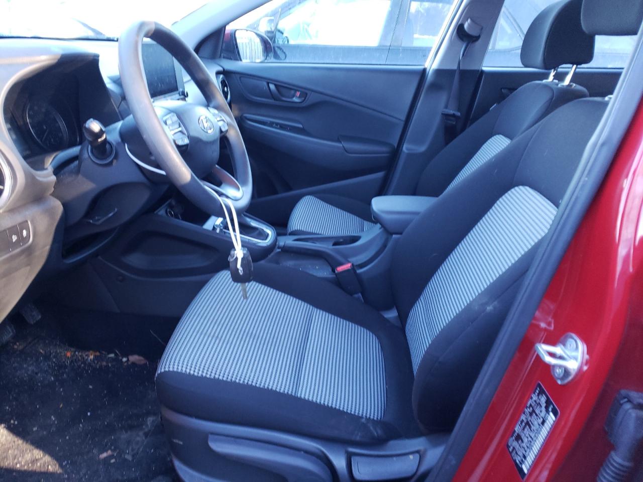 2022 HYUNDAI KONA SEL VIN:KM8K2CAB2NU820533