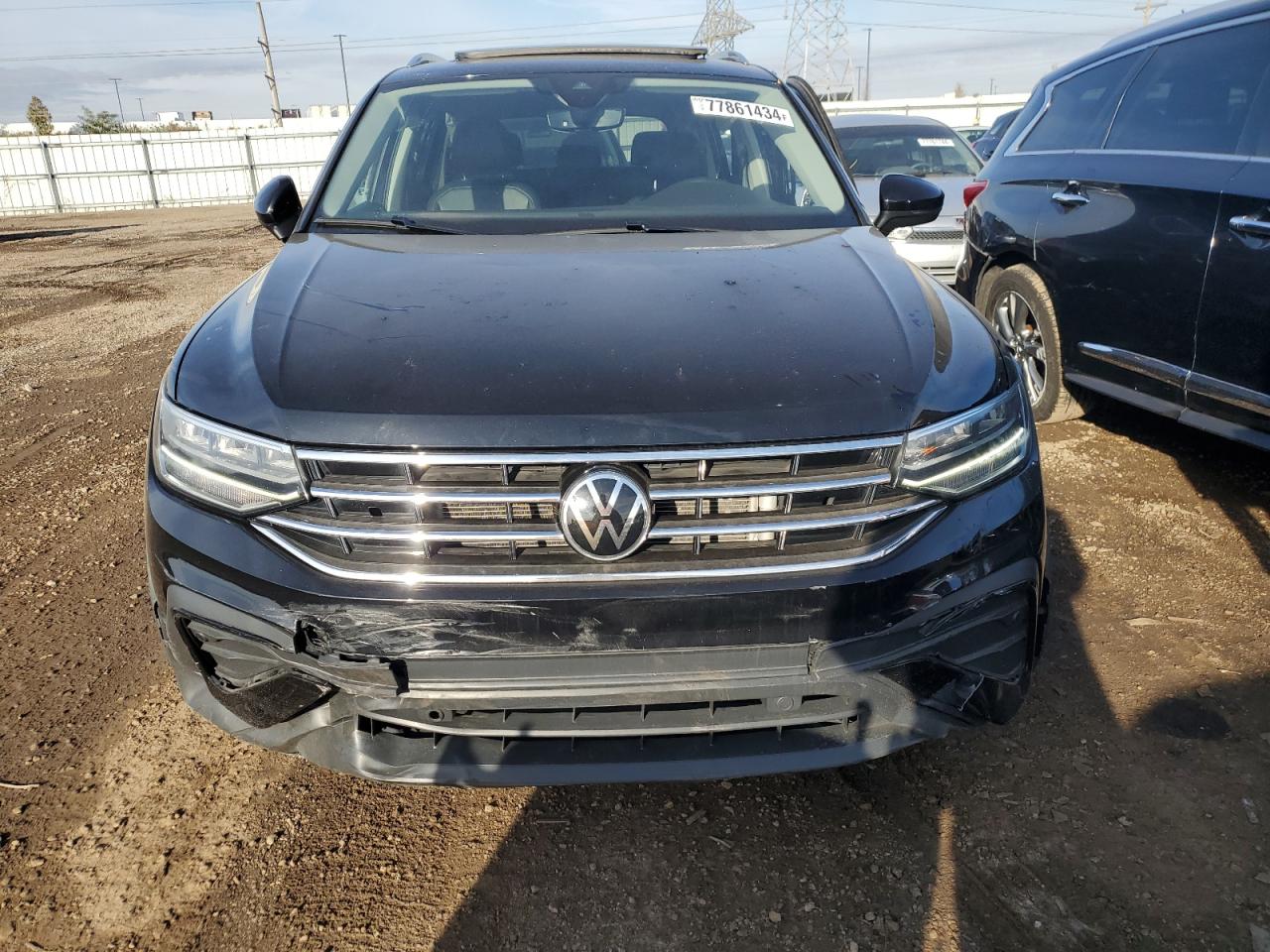2022 VOLKSWAGEN TIGUAN SE VIN:3VV2B7AX9NM001919