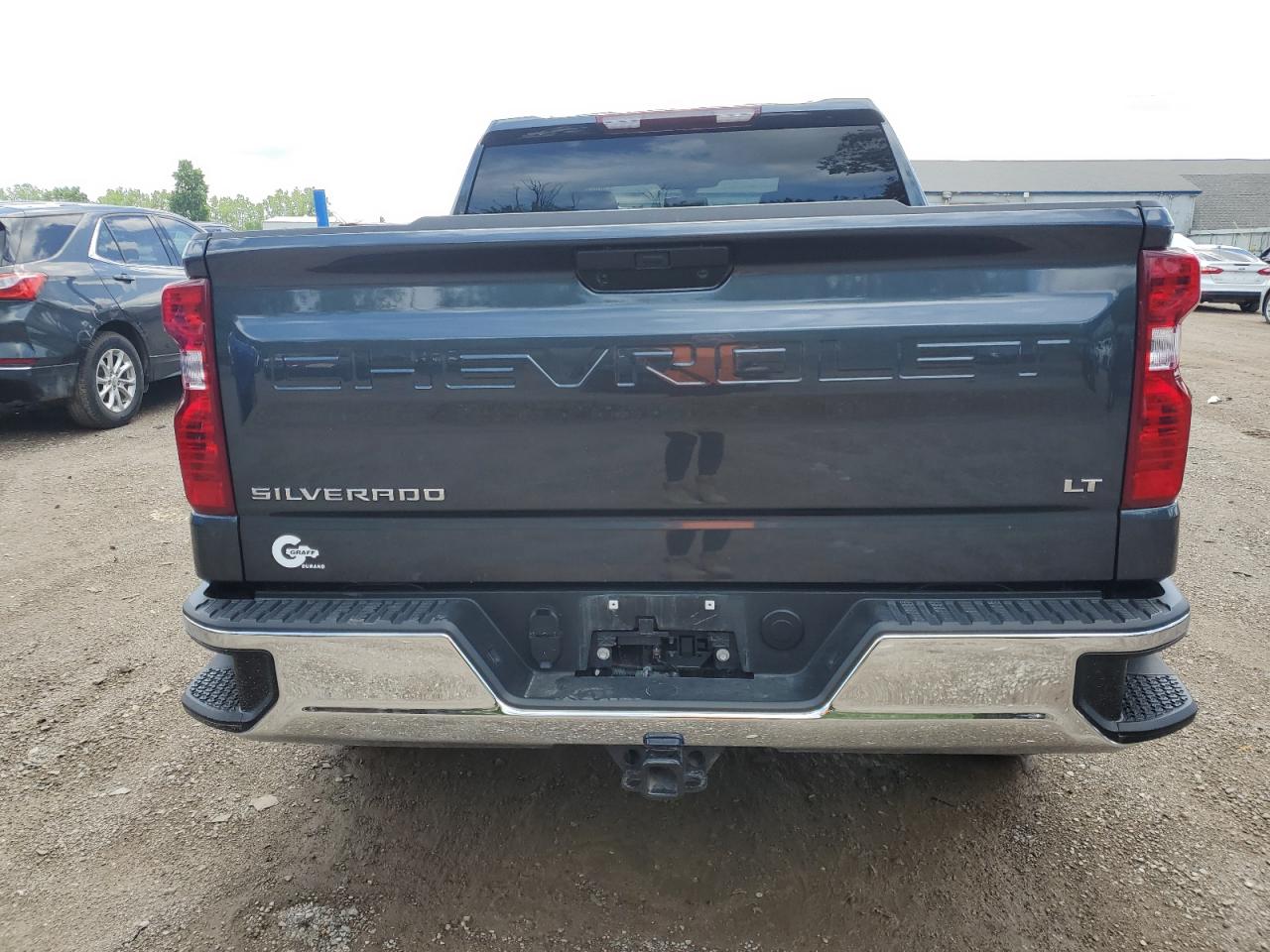 2022 CHEVROLET SILVERADO LTD K1500 LT-L VIN:1GCPYJEK0NZ105020