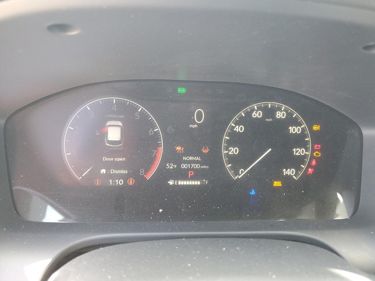 2024 HONDA HR-V SPORT VIN:3CZRZ2H58RM734401