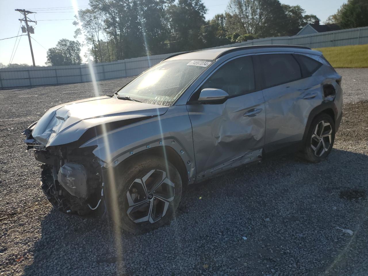 2022 HYUNDAI TUCSON SEL VIN:5NMJCCAE7NH140044