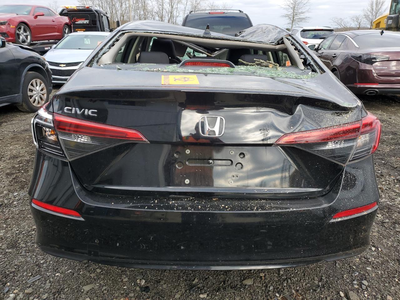 2022 HONDA CIVIC EX VIN:4T1BG22K61U821060