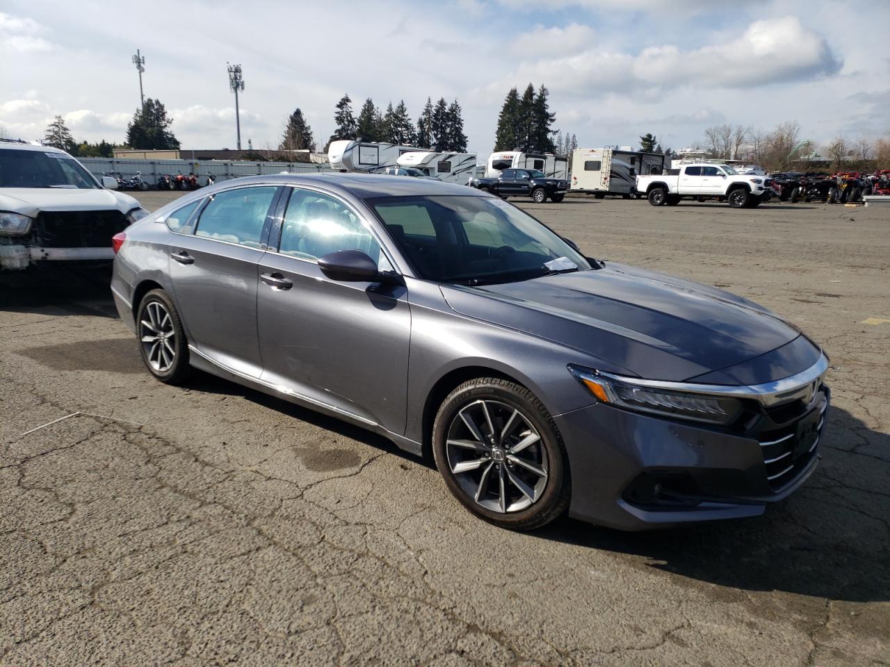 2022 HONDA ACCORD EXL VIN:1HGCV1F52NA061425