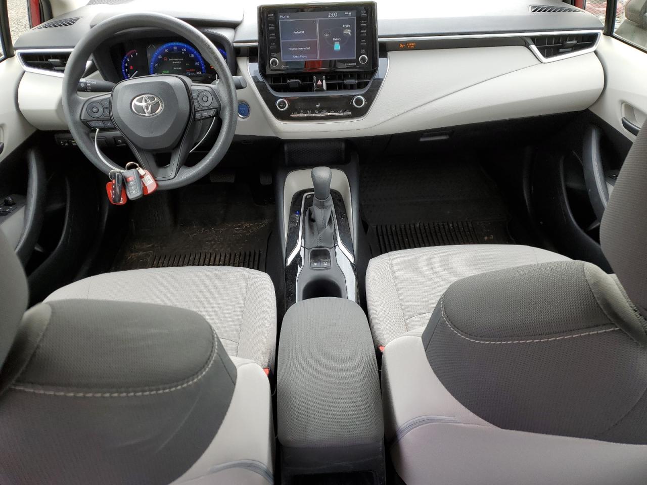 2022 TOYOTA COROLLA LE VIN:JTDEAMDE3NJ050229