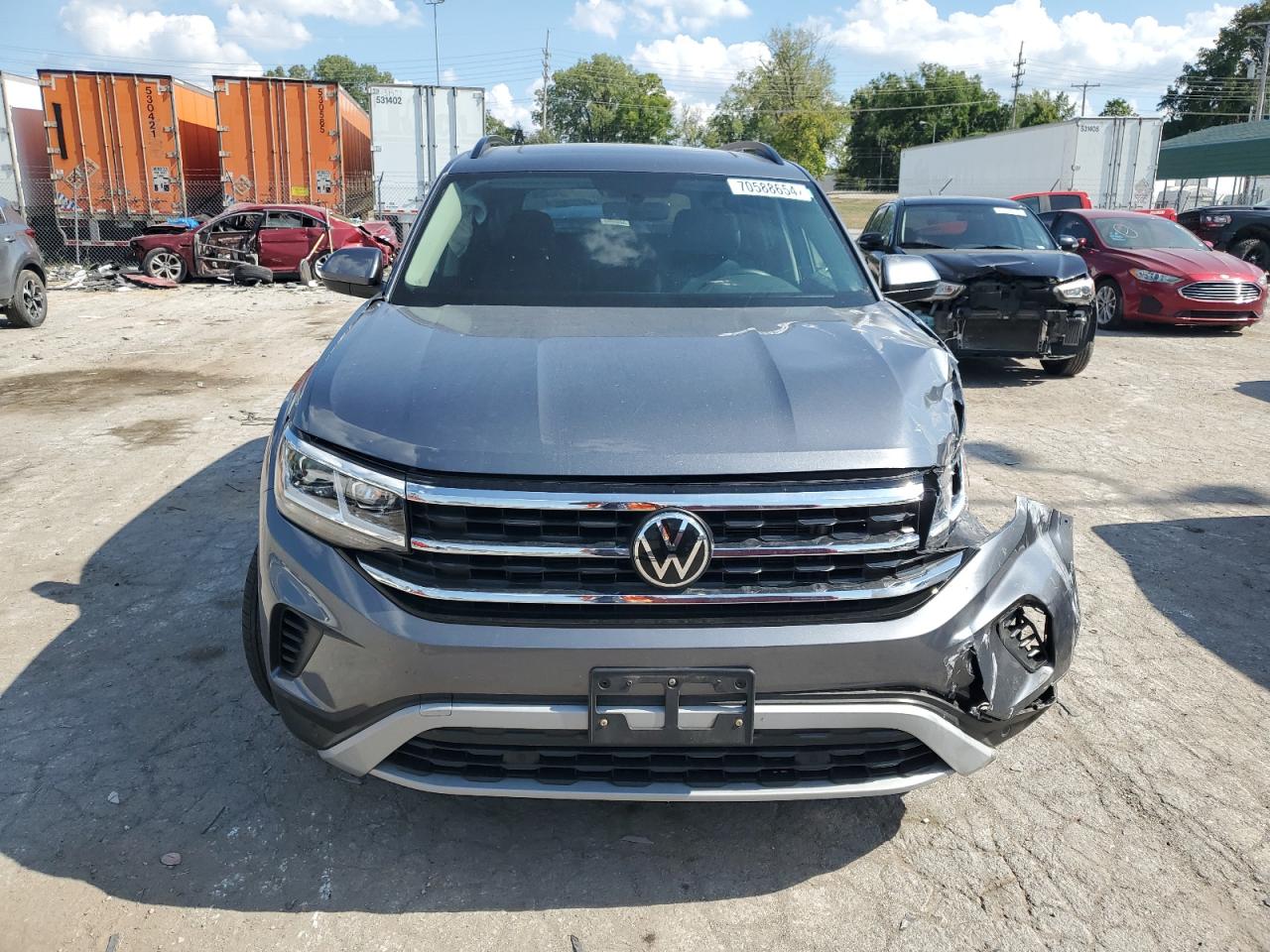 2022 VOLKSWAGEN ATLAS SE VIN:1V2JR2CA5NC535680