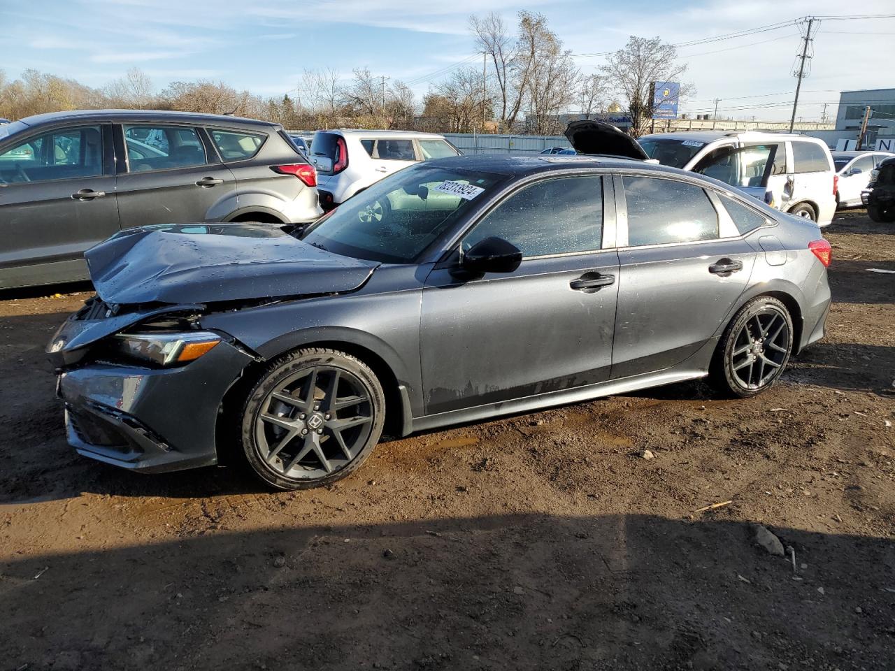 2022 HONDA CIVIC SPORT VIN:2HGFE2F56NH599369