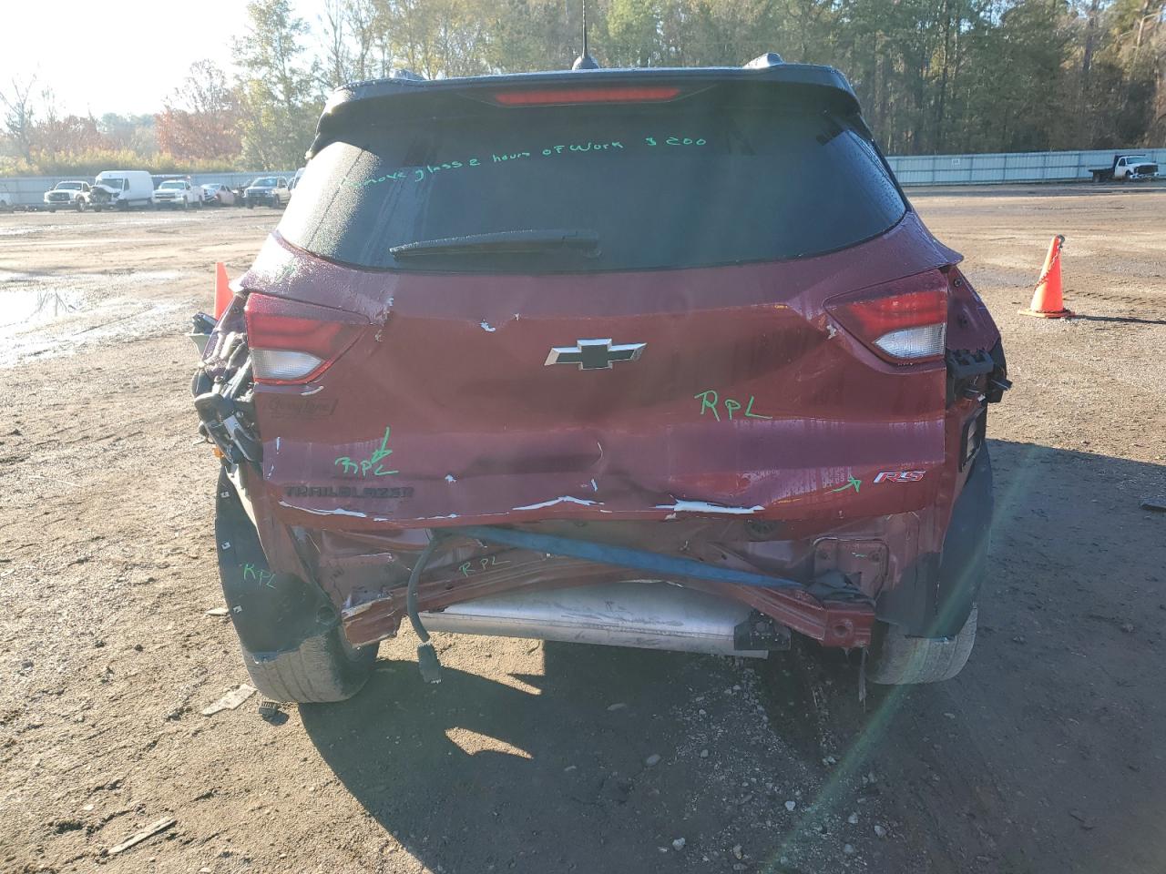 2023 CHEVROLET TRAILBLAZER RS VIN:KL79MTSL2PB098531