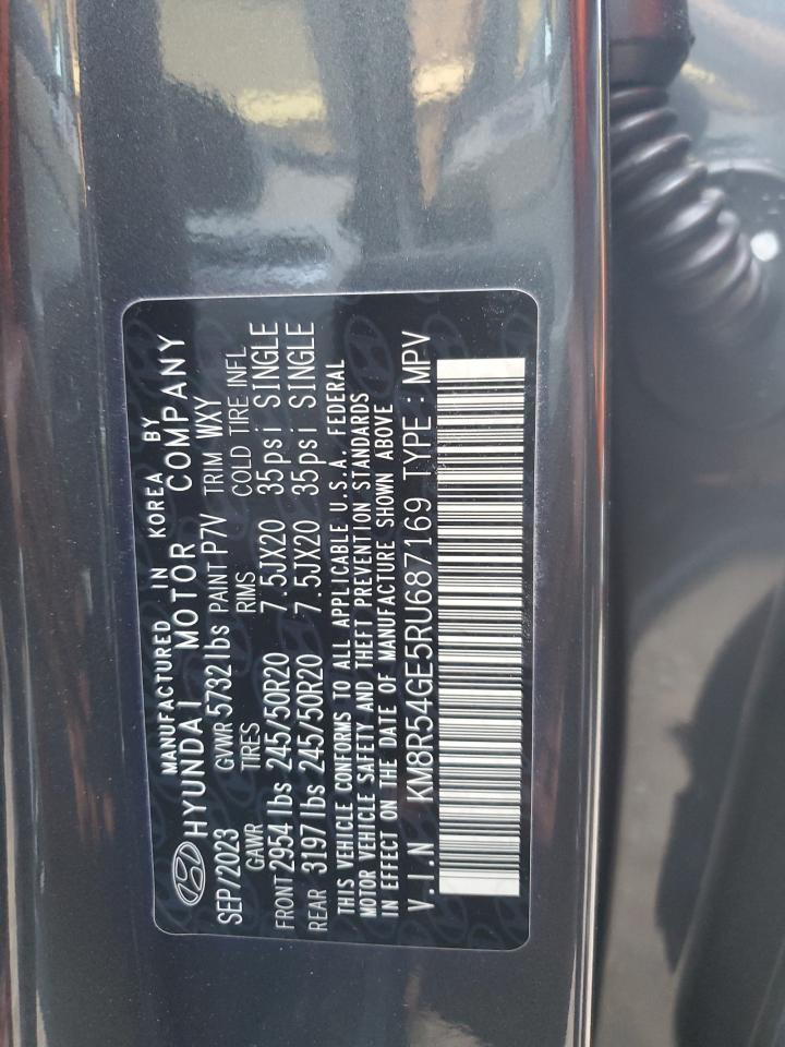 2024 HYUNDAI PALISADE LIMITED VIN:KM8R54GE5RU687169