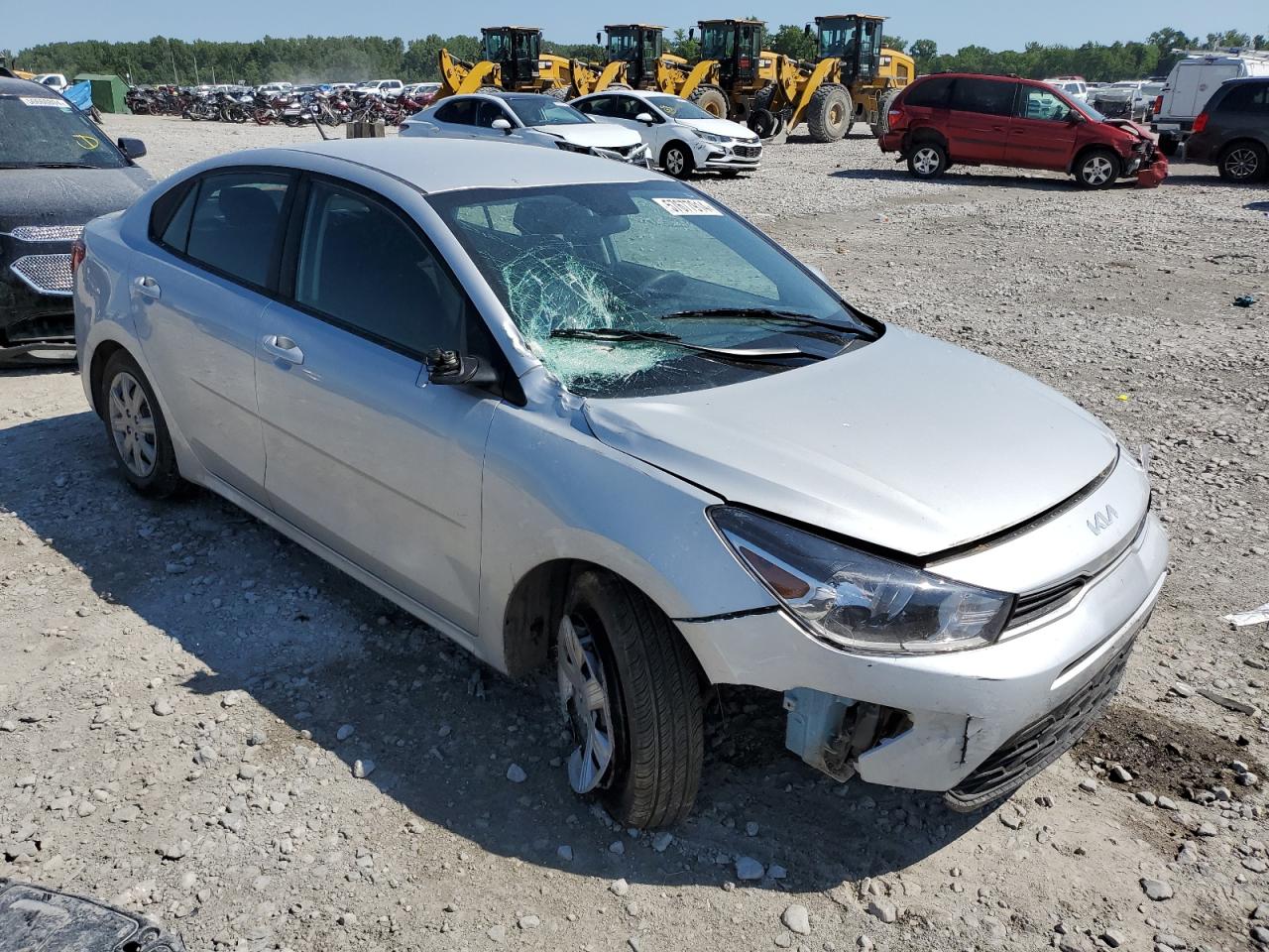 2023 KIA RIO LX VIN:3KPA24ADXPE586974