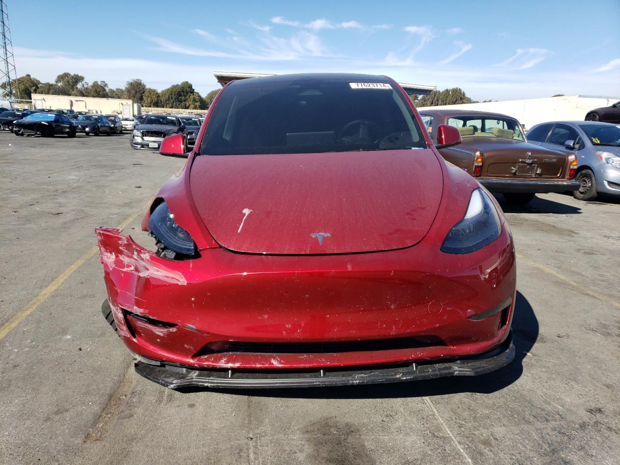 2024 TESLA MODEL Y  VIN:7SAYGDEE5RF005240