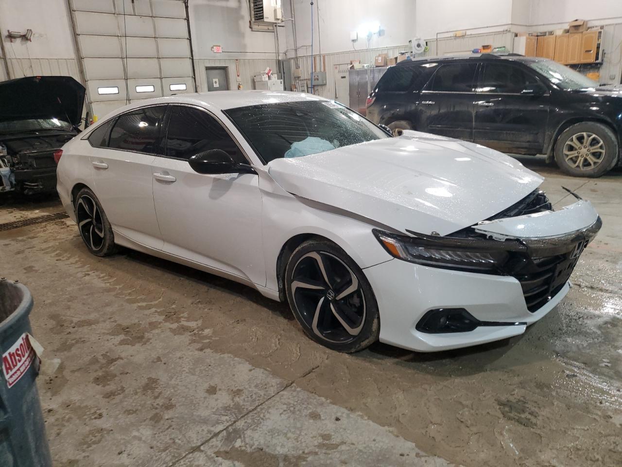 2022 HONDA ACCORD SPORT VIN:1HGCV1F3XNA031572