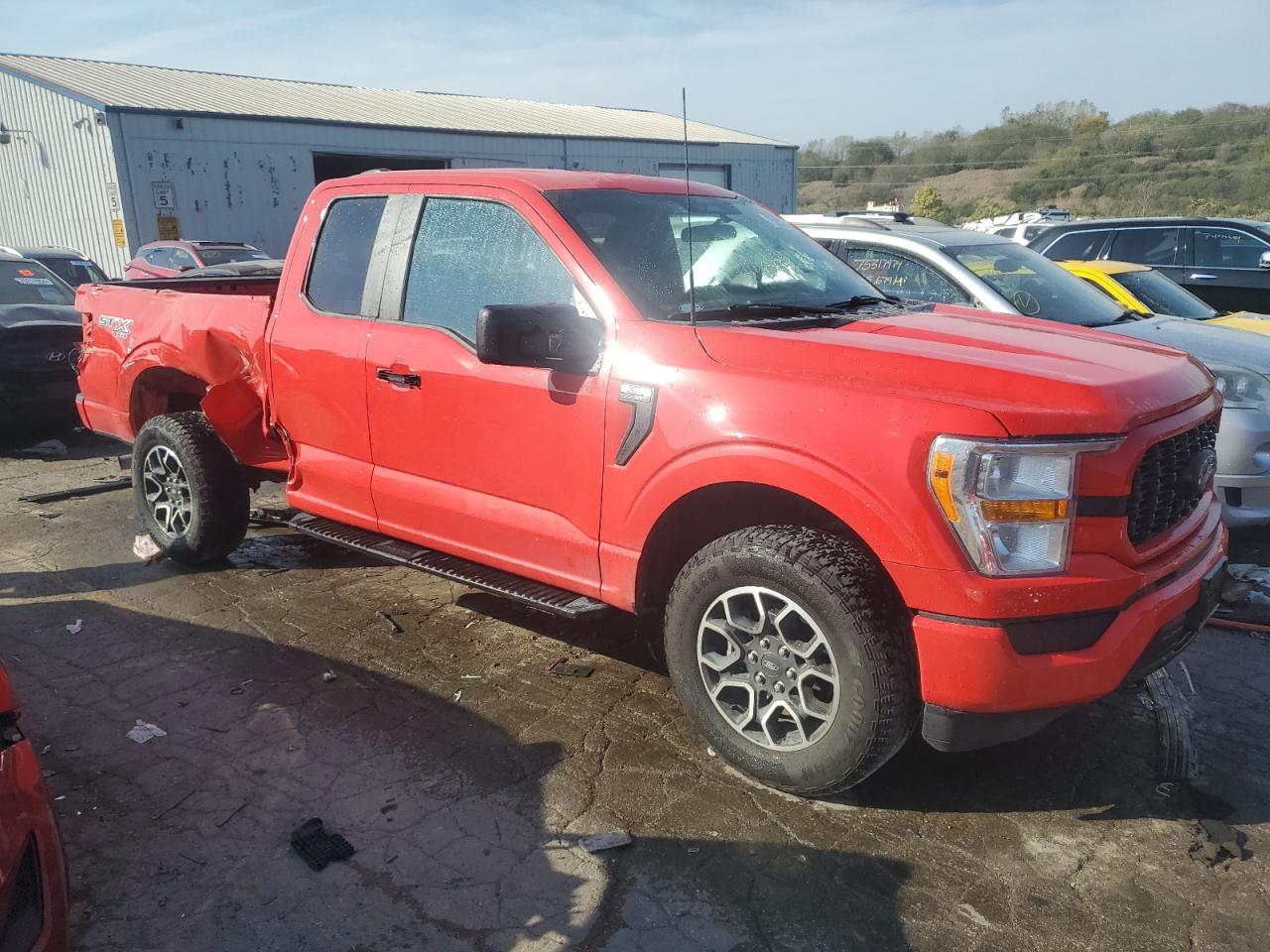 2022 FORD F150 SUPER CAB VIN:1FTEX1EPXNKE73736