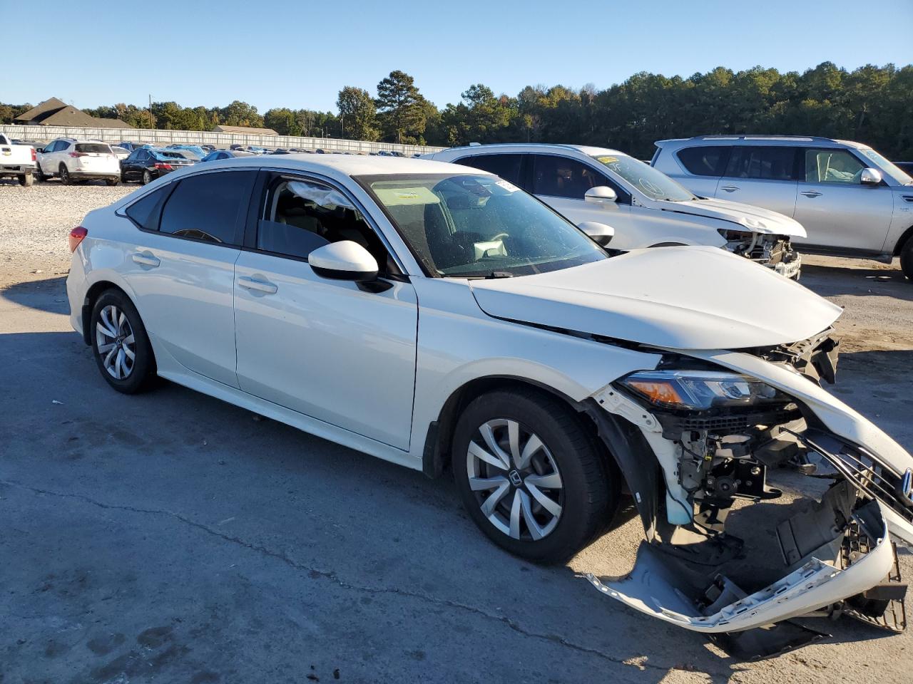 2022 HONDA CIVIC LX VIN:2HGFE2F25NH533451