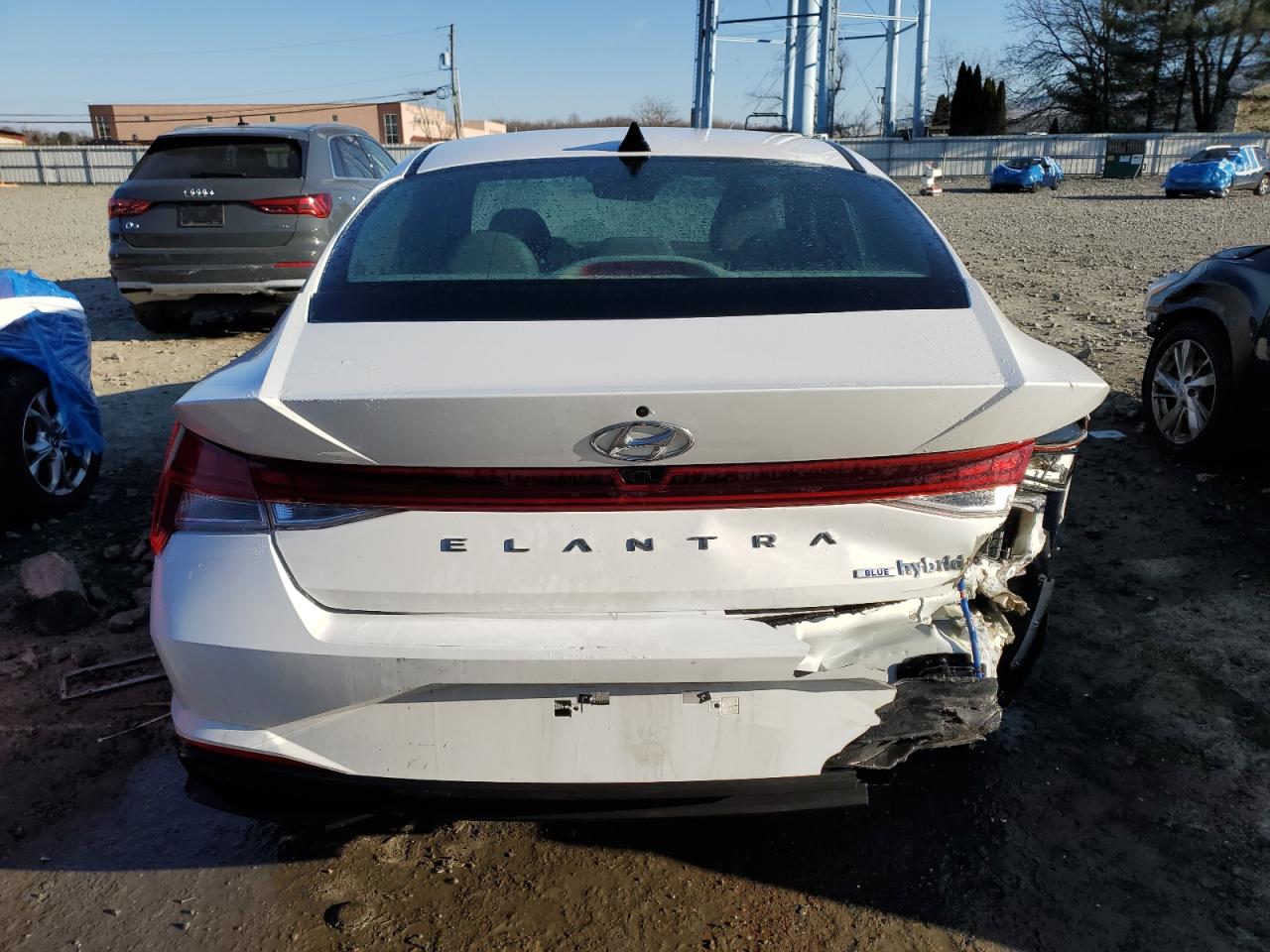 2023 HYUNDAI ELANTRA BLUE VIN:KMHLM4AJ0PU036690