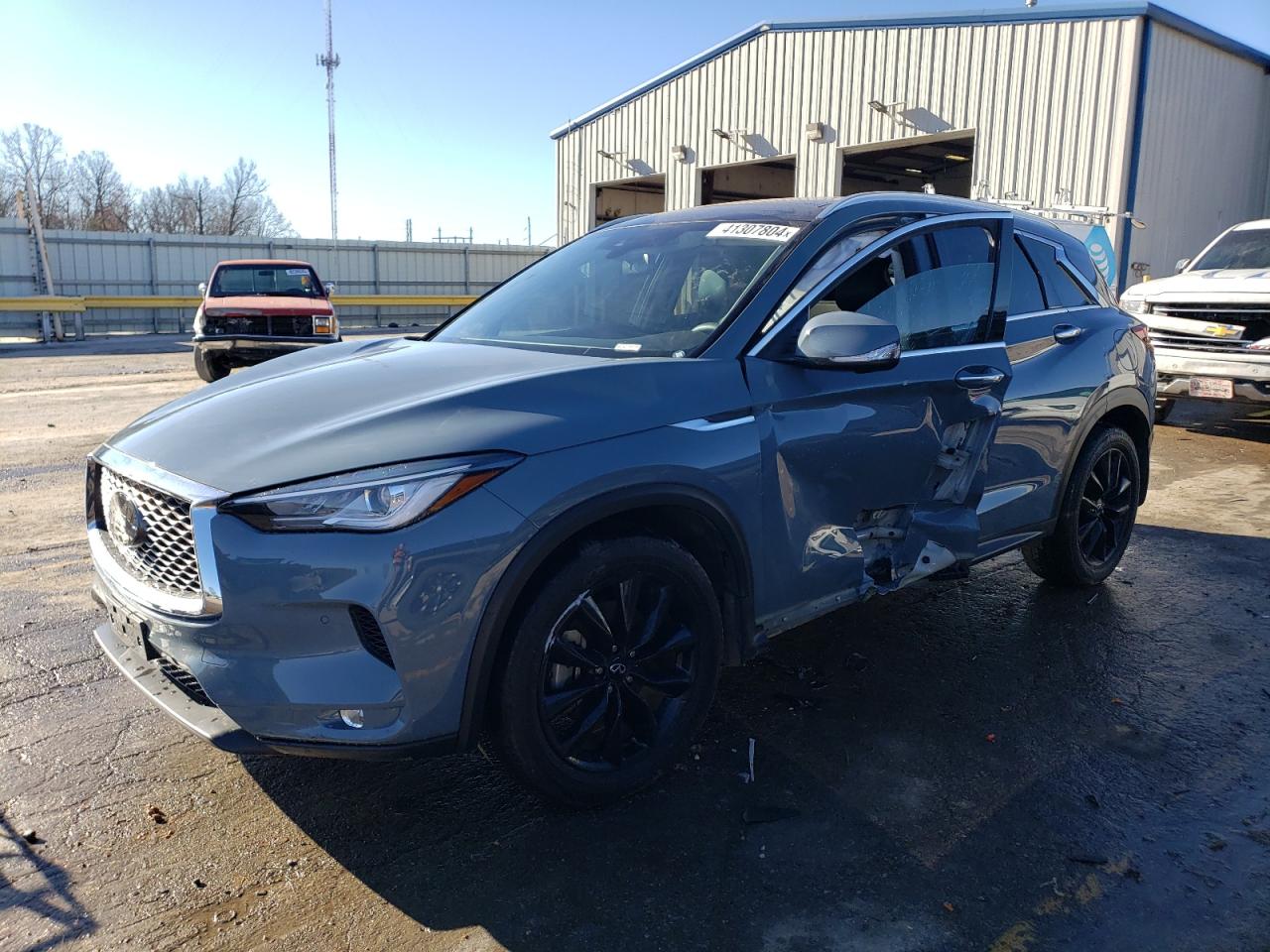2022 INFINITI QX50 ESSENTIAL VIN:5N1AR2MN2DC618996
