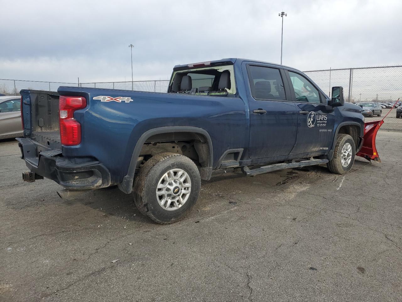 2022 CHEVROLET SILVERADO K2500 HEAVY DUTY VIN:2GC4YLE78N1240054