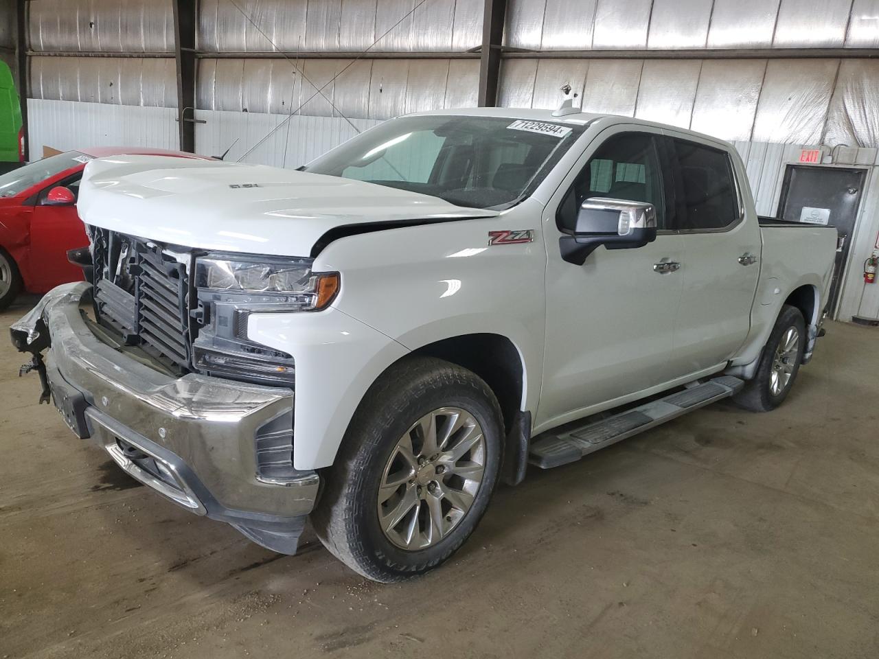 2022 CHEVROLET SILVERADO LTD K1500 LTZ VIN:1GCUYGEL1NZ186365