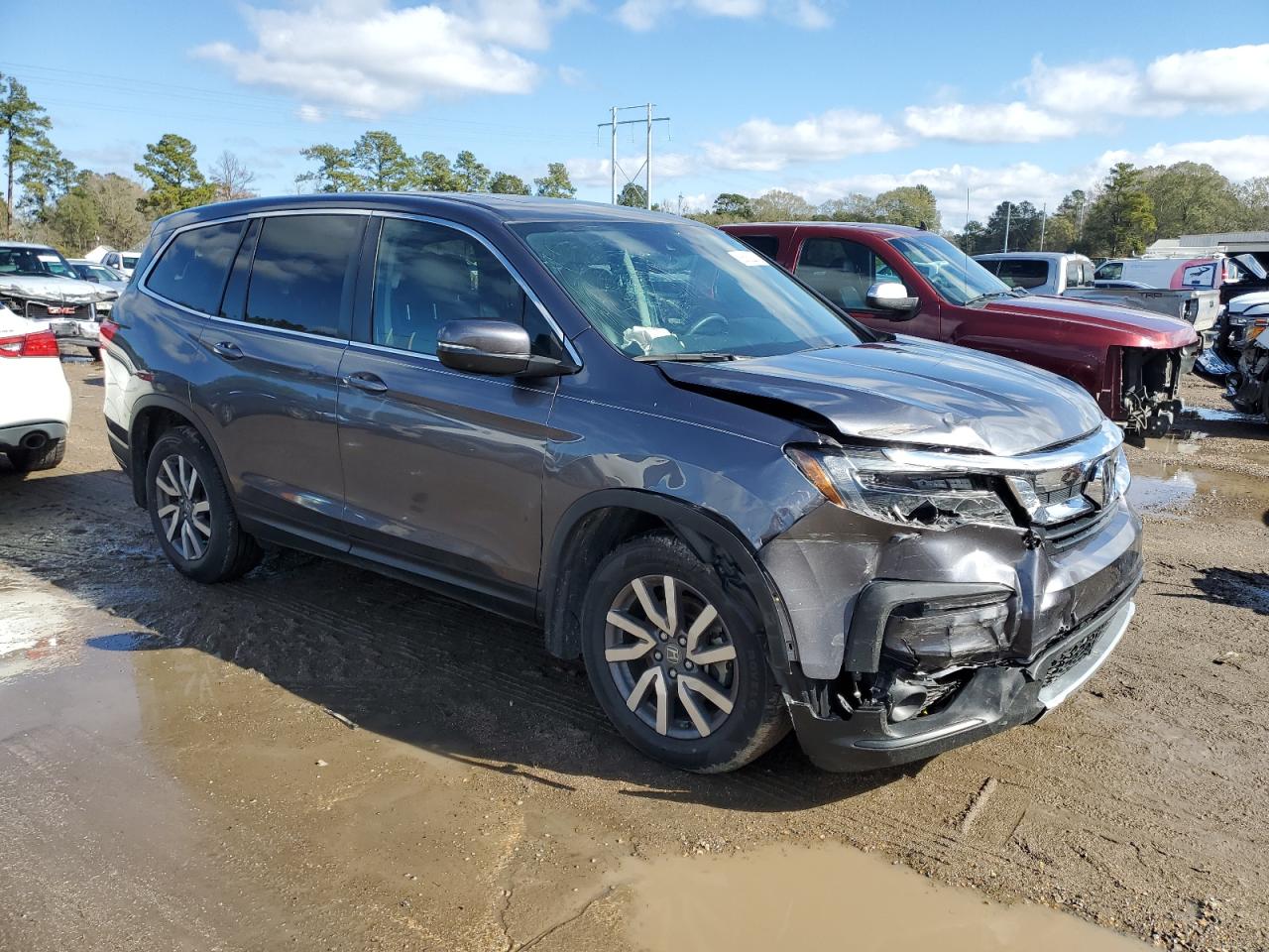 2022 HONDA PILOT EXL VIN:5FNYF5H58NB036350