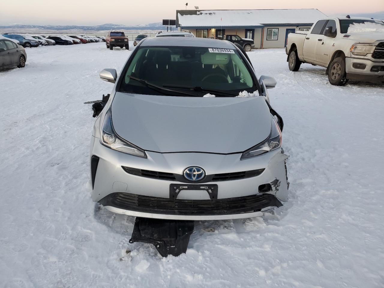 2022 TOYOTA PRIUS NIGHT SHADE VIN:JTDKAMFU8N3161256