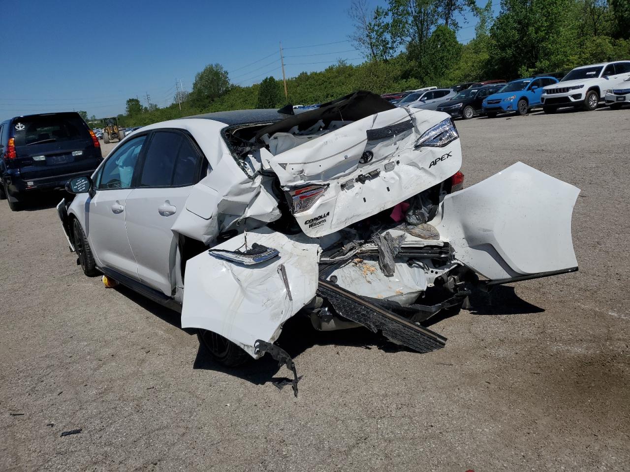 2022 TOYOTA COROLLA SE VIN:5YFS4MCE7NP115543