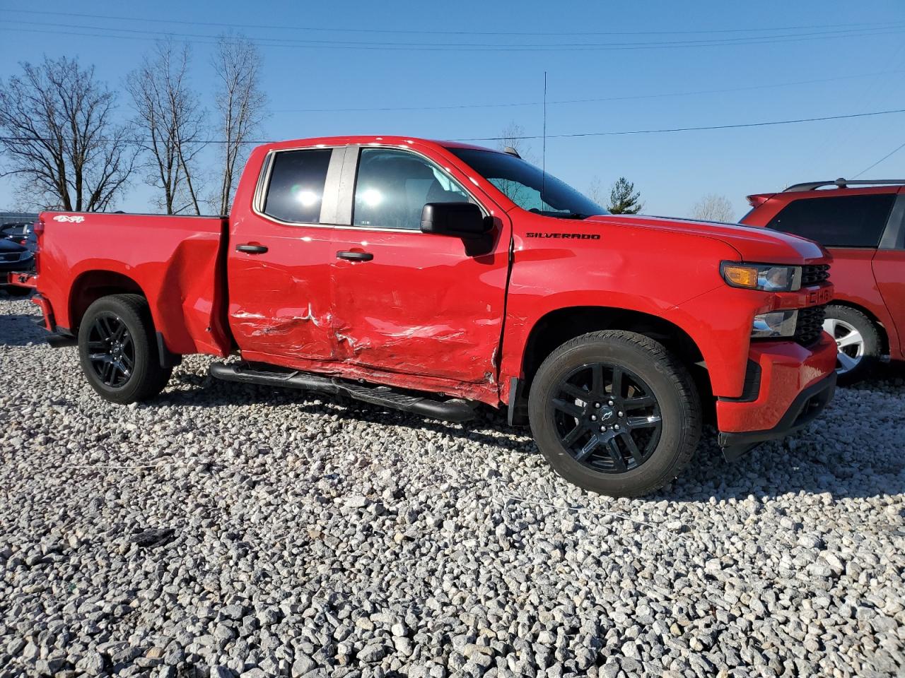 2022 CHEVROLET SILVERADO LTD K1500 CUSTOM VIN:1GCRYBEK7NZ176391