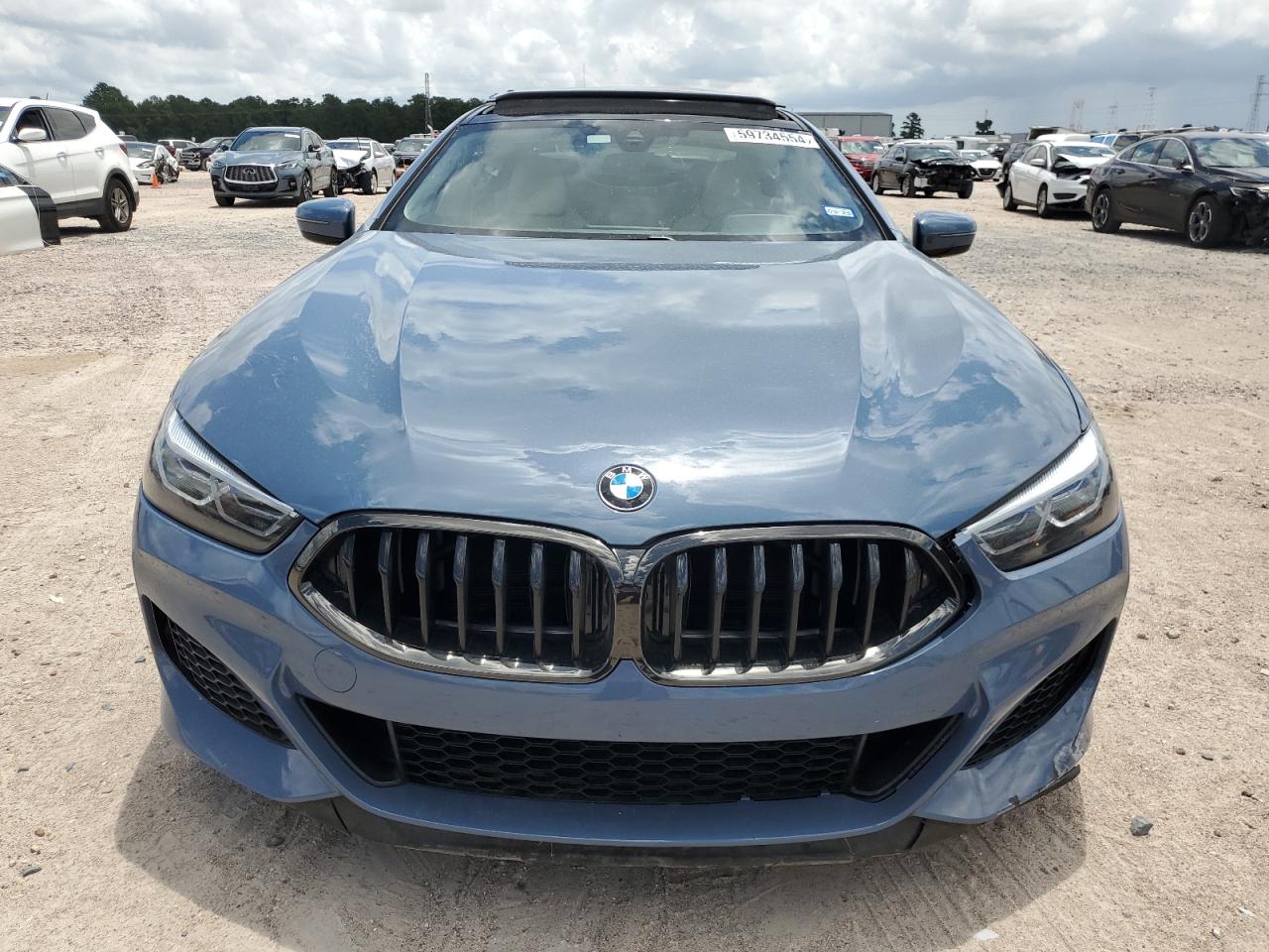 2022 BMW M850XI  VIN:WBAGV8C06NCH82353