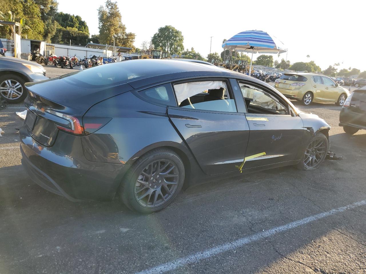 2024 TESLA MODEL 3  VIN:5YJ3E1EB0RF734523