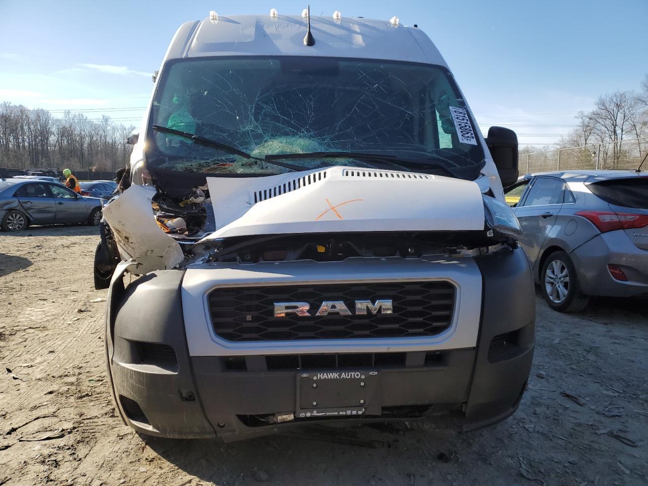 2022 RAM PROMASTER 3500 3500 HIGH VIN:3C6MRVJG9NE137461