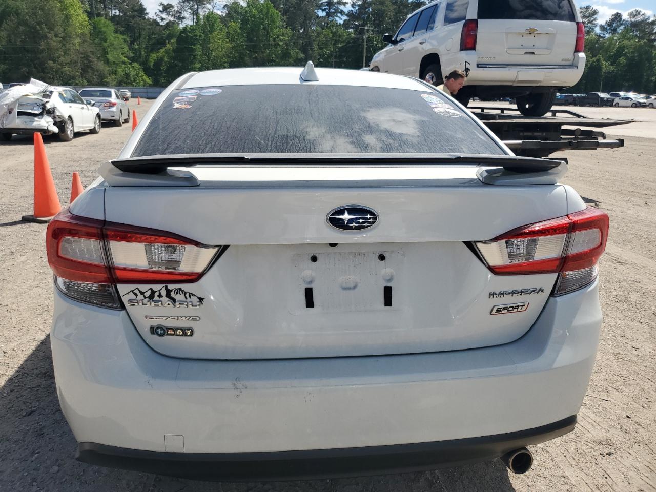 2022 SUBARU IMPREZA SPORT VIN:4S3GKAM62N3604202