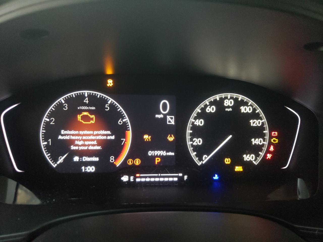 2023 HONDA CIVIC EX VIN:2HGFE1F7XPH321900
