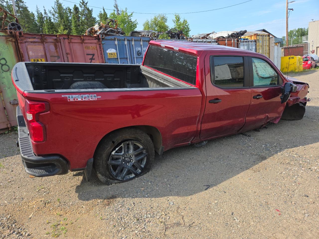 2022 CHEVROLET SILVERADO LTD K1500 LT TRAIL BOSS VIN:1GCPYFED0NZ157410