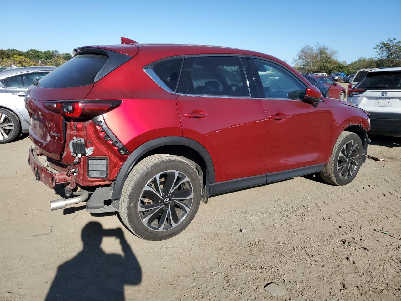 2022 MAZDA CX-5 PREMIUM VIN:JM3KFBDM9N0587913