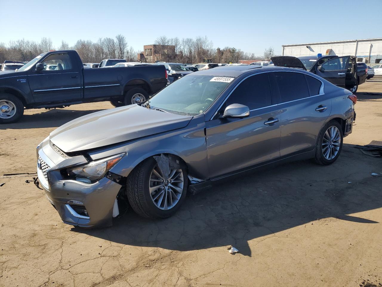 2022 INFINITI Q50 LUXE VIN:JN1EV7BR7NM341197