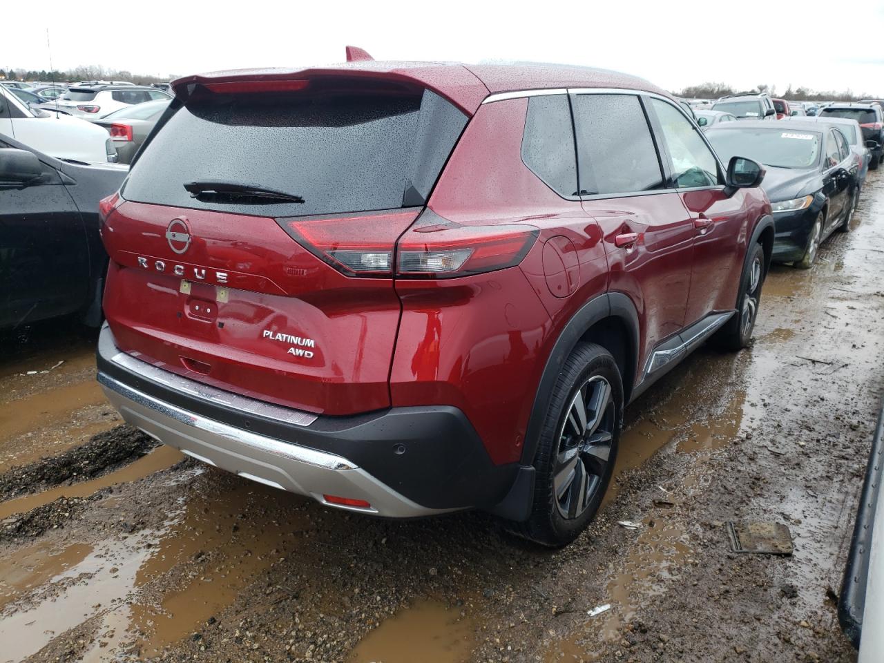 2023 NISSAN ROGUE PLATINUM VIN:JN8BT3DD1PW321734