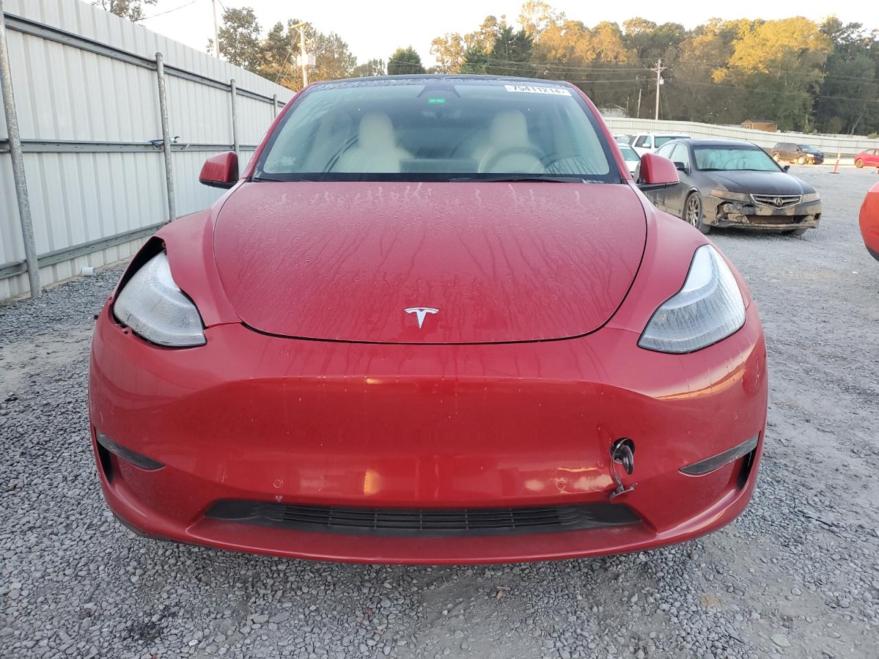 2022 TESLA MODEL Y  VIN:7SAYGDEEXNF564146