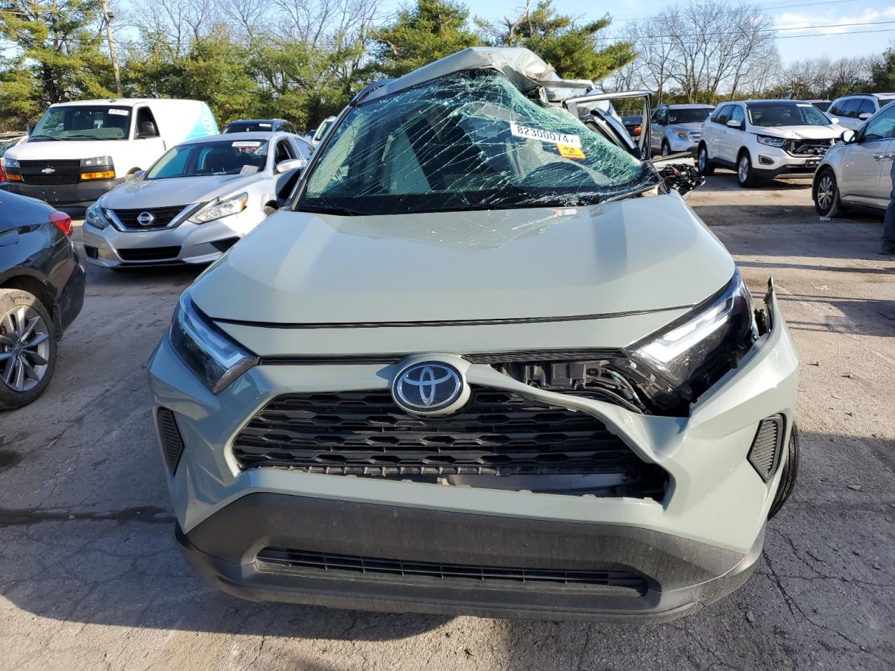 2022 TOYOTA RAV4 XLE VIN:2T3P1RFV5NW310991