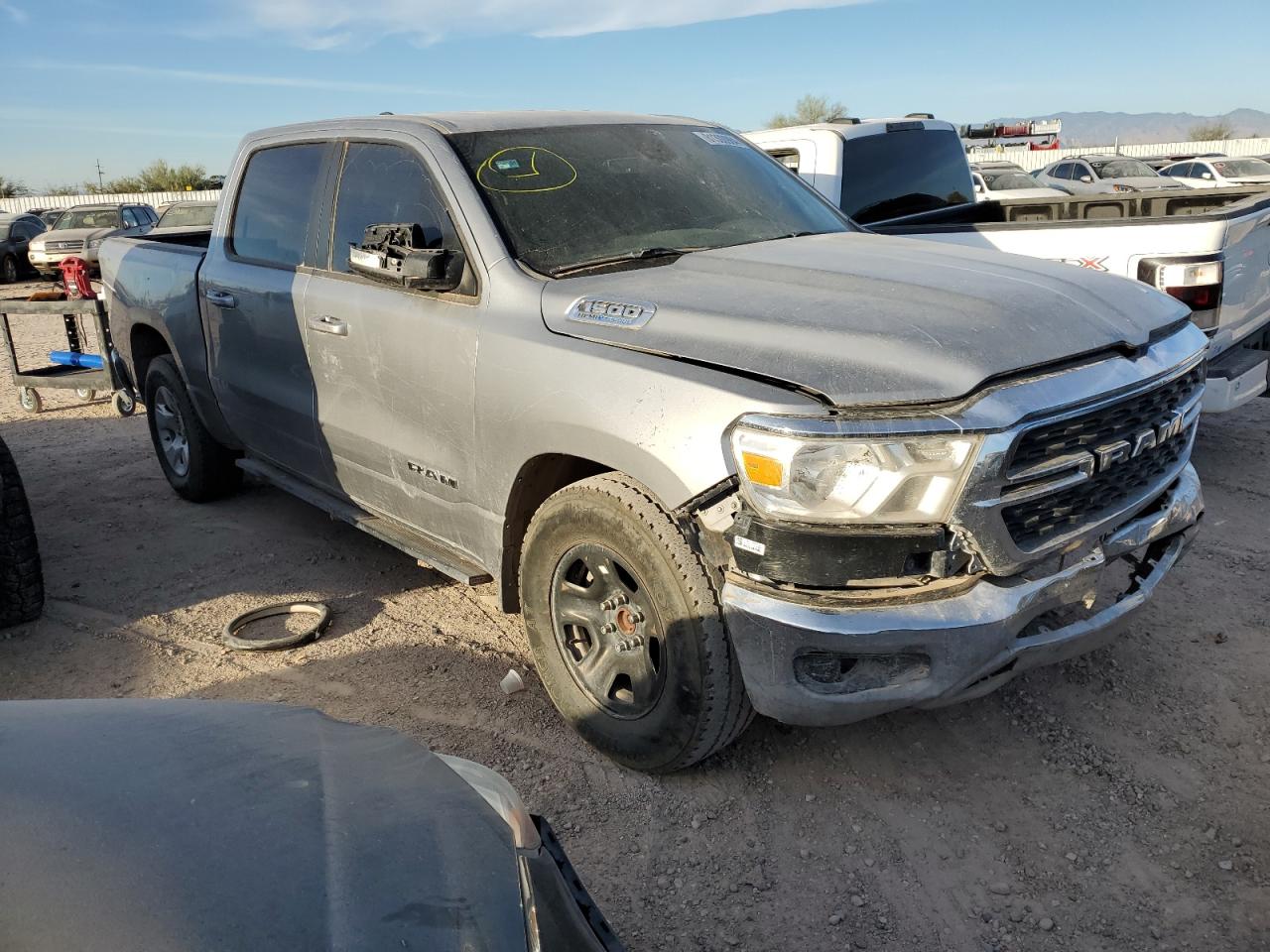 2022 RAM 1500 BIG HORN/LONE STAR VIN:1C6RREFT3NN436290
