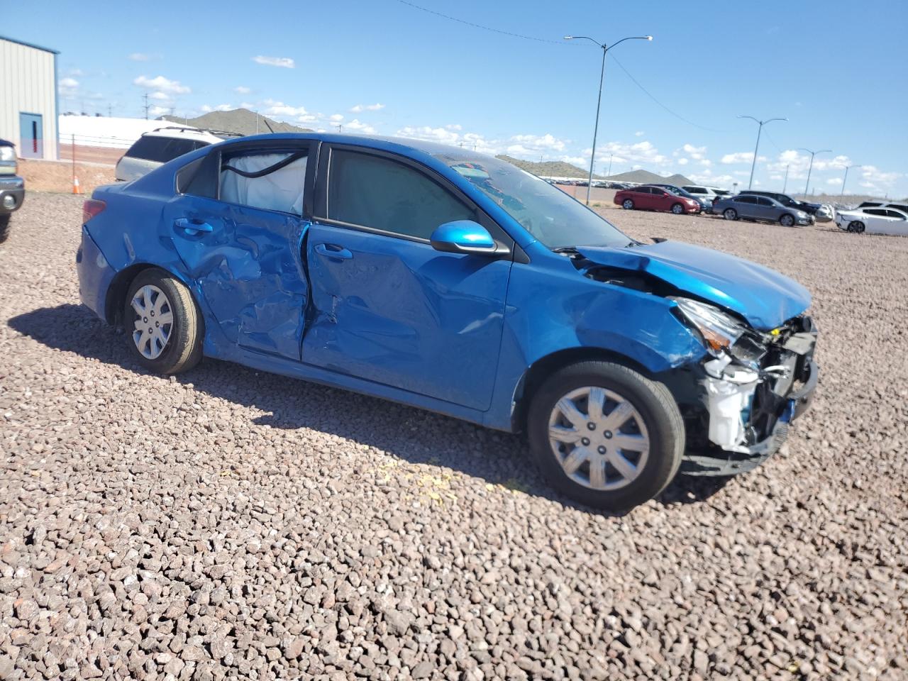 2022 KIA RIO LX VIN:3KPA24AD1NE468857