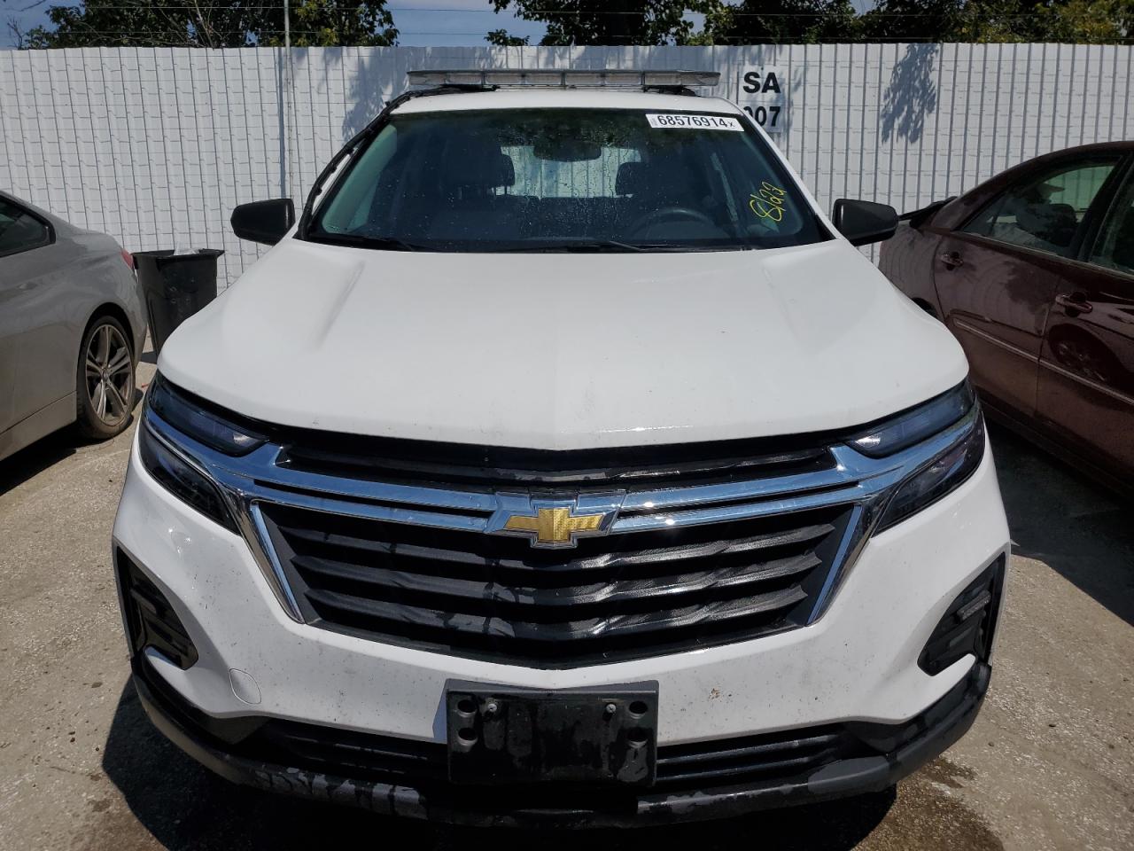 2022 CHEVROLET EQUINOX LS VIN:3GNAXSEV3NS159697