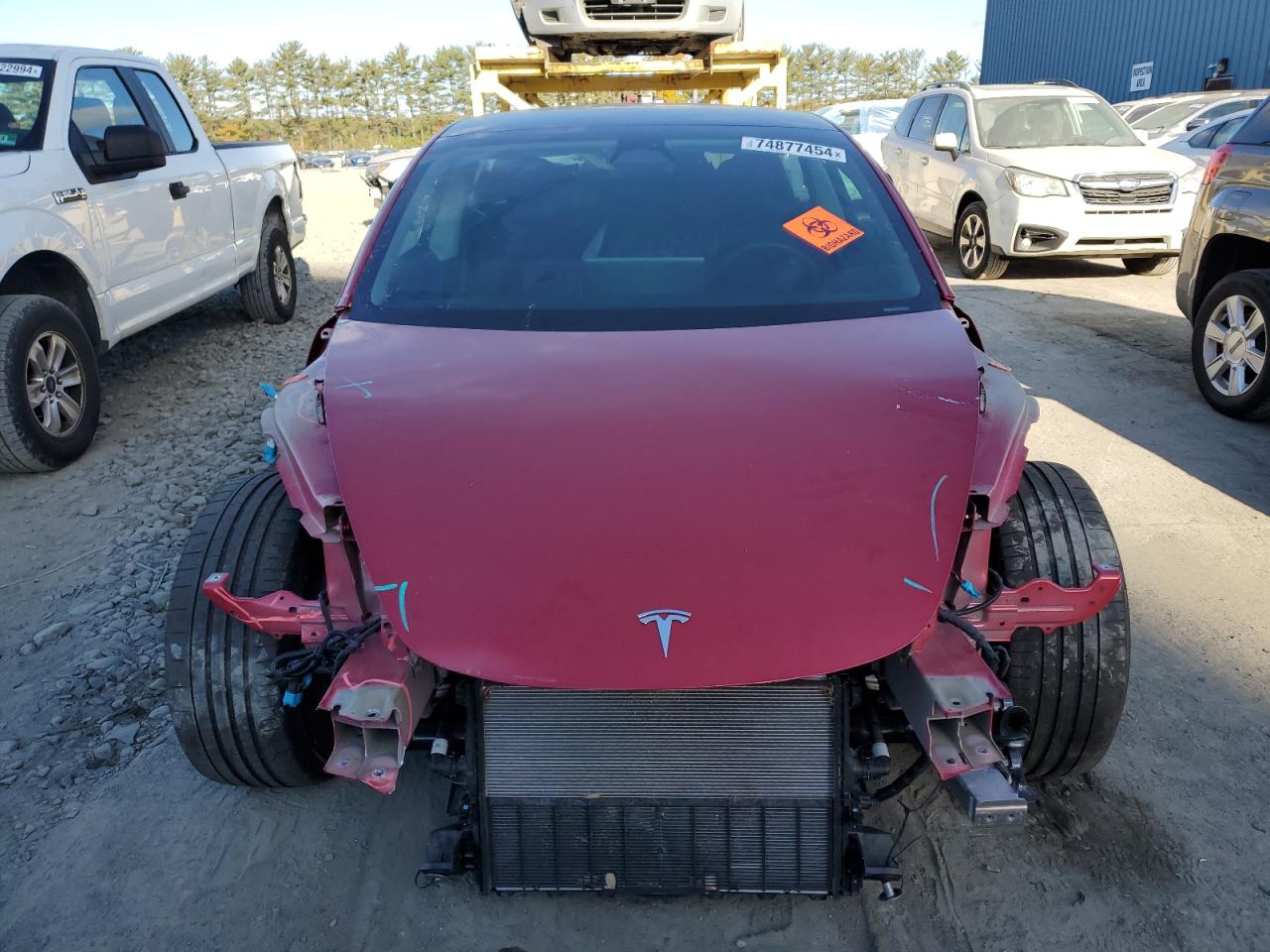 2022 TESLA MODEL 3  VIN:5YJ3E1EC6NF248205