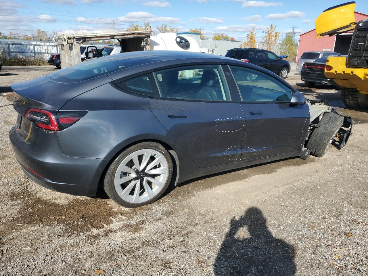 2022 TESLA MODEL 3  VIN:5YJ3E1EB9NF247556