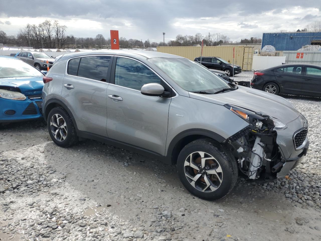 2022 KIA SPORTAGE LX VIN:KNDPMCAC8N7991878