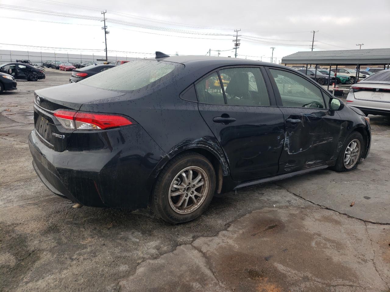 2022 TOYOTA COROLLA LE VIN:JTDEAMDE2NJ042641