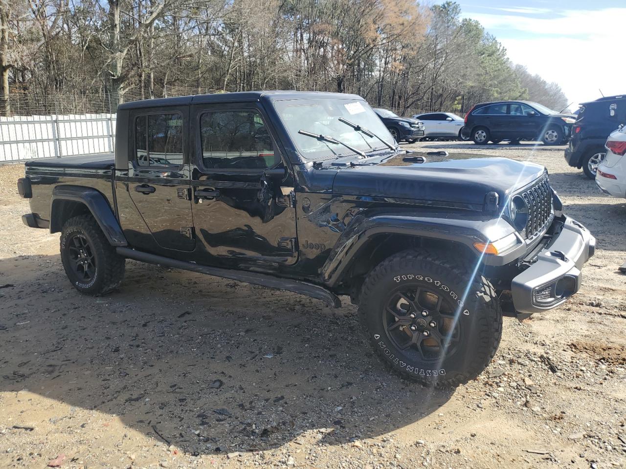 2024 JEEP GLADIATOR SPORT VIN:1C6HJTAG7RL109829