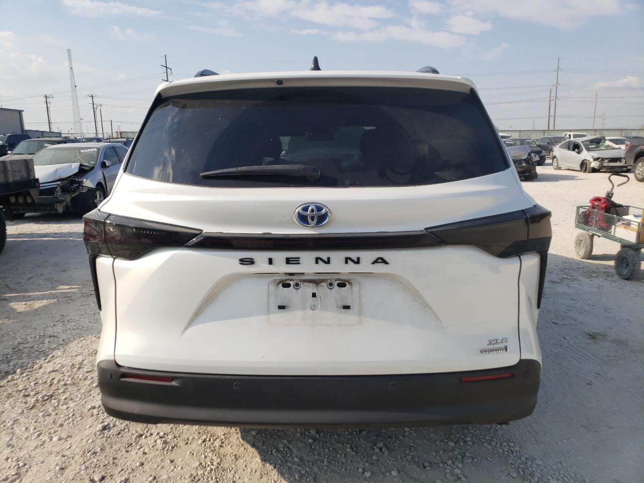 2022 TOYOTA SIENNA XLE VIN:5TDYRKEC0NS078161