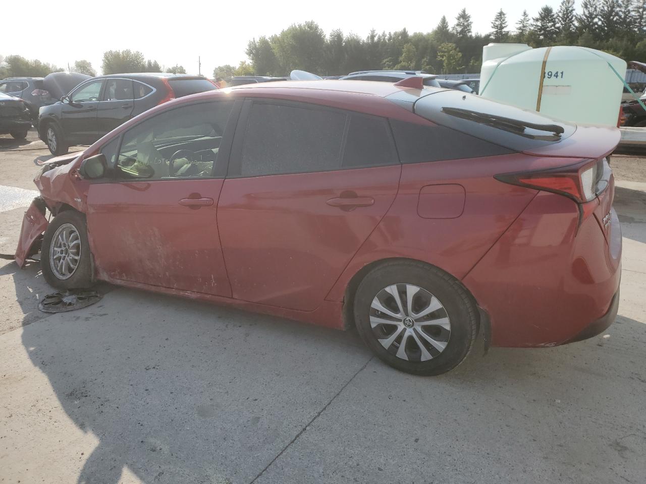 2022 TOYOTA PRIUS LE VIN:JTDL9MFU5N3036762